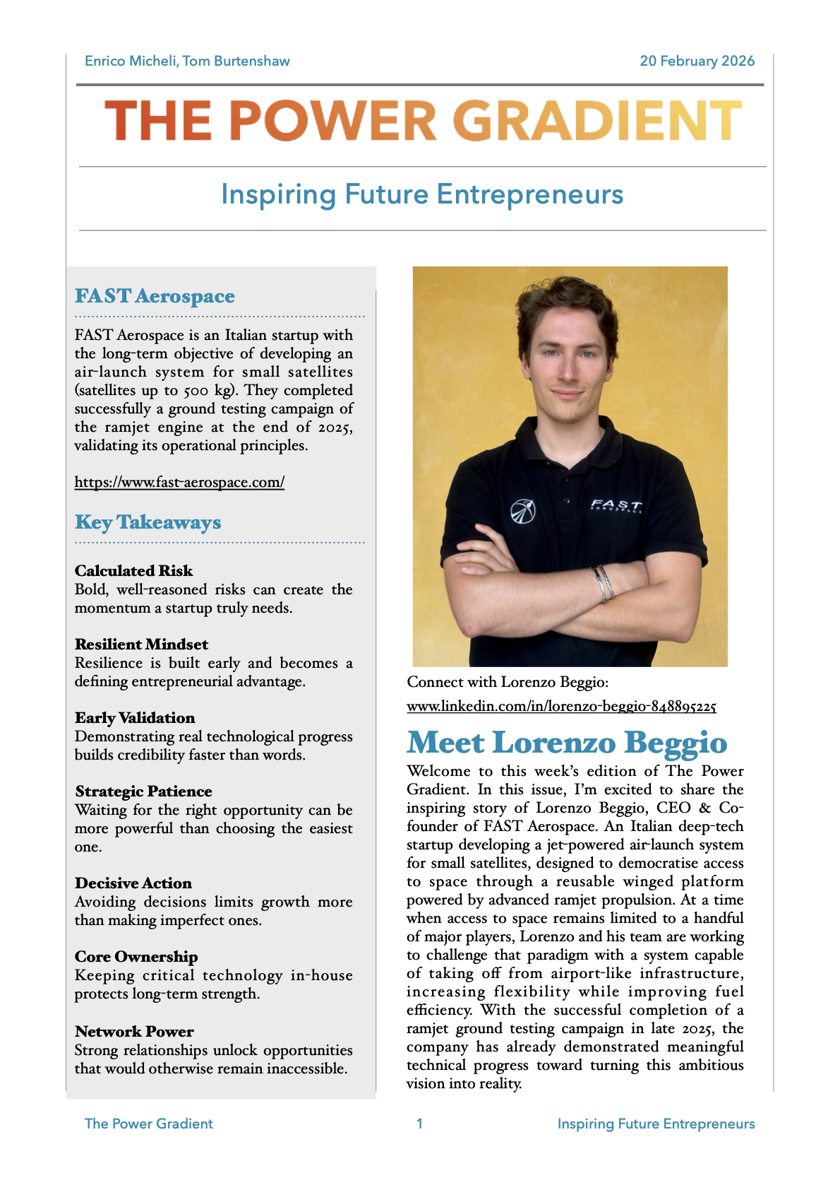 Page 1 of The Power Gradient - Week 49